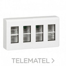 LEGRAND - CAJA SUPERF. 4 COL. / 16 MOD. BL