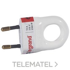 LEGRAND - CLAVIJA BIPOLAR 2P 10A BLANCO