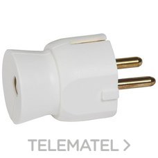 LEGRAND - CLAVIJA SCHUKO 16A SAL. FRONTAL BL.