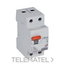 LEGRAND - DIFERENCIAL 2X25A 30MA RX3 AC