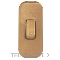 LEGRAND - INTERRUPTOR PASO BIPOLAR DORADO
