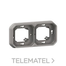 LEGRAND - MARCO EMPOT. 2X P55C GRIS