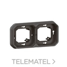 LEGRAND - MARCO EMPOT. 2X P55C ANTRACITA