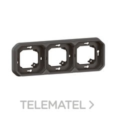 LEGRAND - MARCO EMPOT. 3X P55C ANTRACITA