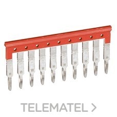 LEGRAND - PEINE CON. VIKING 10X PASO 6 ROJO