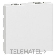 LEGRAND - TAPA CIEGA MOSAIC 2 MODULOS BLANCO