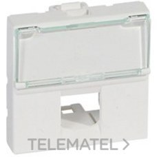 LEGRAND - TAPA MOSAIC 1 RJ45 KEYSTONE 2 M BL