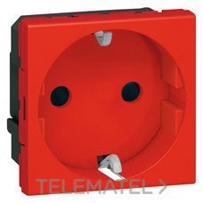LEGRAND - BASE SCHUKO MOSAIC ROJO