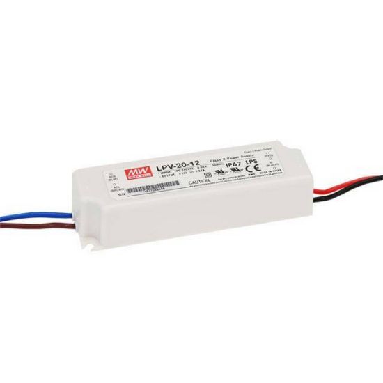 MEAN WELL - ALIMENTADOR LED 20W 24V IP67