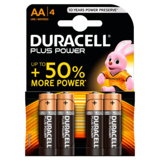 DURACELL - BLISTER 4 PILAS ALCALINAS + AA