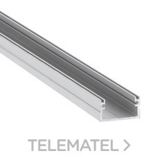 LUZ NEGRA - ML PERFIL PARA LED RXL ALUMINIO