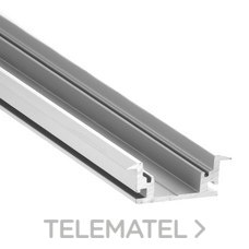 LUZ NEGRA - ML PERFIL PARA LED D ALU. "SOLO PARA SUELO"