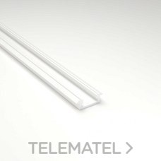 LUZ NEGRA - ML PERFIL PARA LED F2 BLANCO