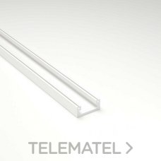 LUZ NEGRA - ML PERFIL PARA LED M2 BLANCO