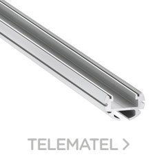 LUZ NEGRA - ML PERFIL PARA LED P MINI ALUMINIO
