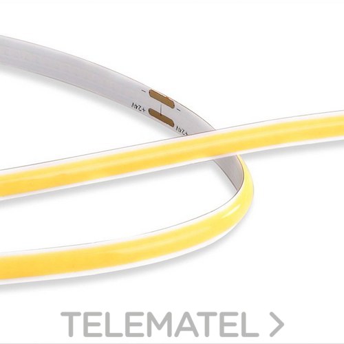 LUZ NEGRA - ROLLO 5M T. LED MINI IP20 24V 10W/M 827