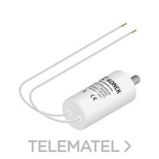 EMO - CONDENSADOR CABLES 450V 8 MICROFAR.