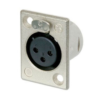 VARIOS - CONECTOR NEUTRIK XLR HEMBRA PANEL