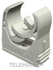 OBO-BETTERMANN - ABRAZADERA MULTI-QUICK 2 Ø20-25MM GRIS