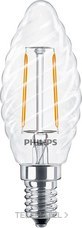 PHILIPS - LAMP. LED V. RIZADA CLARA E14 2W 827