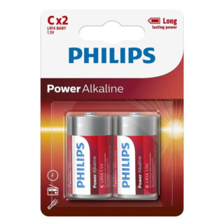 PHILIPS - BLISTER 2 PILAS LR14 1.5V POWER ALCAL.