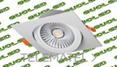 QUOLED - EMPOT. CUADRADO BASCULANTE 12W 840 B
