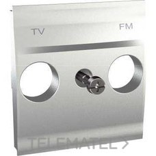 SCHNEIDER ELECTRIC - PLACA TV-R UNICA ANC. ALU. U9.440.30