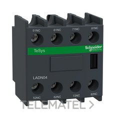 SCHNEIDER ELECTRIC - CONTACTO AUX. 4NC
