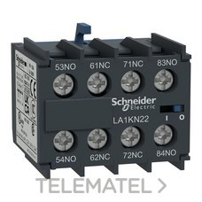 SCHNEIDER ELECTRIC - CONTACTO AUX. FRONTAL 2NA+2NC