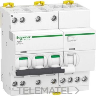 SCHNEIDER ELECTRIC - INTER. COMBINADO 3+NX25A 30MA ICV40N AC