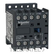 SCHNEIDER ELECTRIC - MINICONTACTOR LC1K 3P 9A 1NC 230VAC
