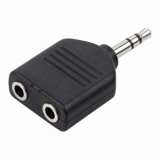 SILVER SANZ - ADAPTADOR JACK 3,5 ESTEREO 1M/2H