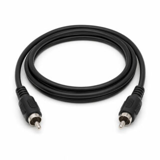 SILVER SANZ - CONEXION 1 RCA M/1 RCA M RG59 1.2M