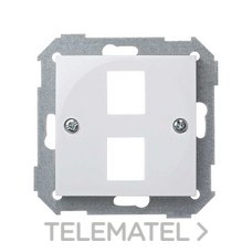 SIMON - ADAPTADOR 28 2XRJ45 AMP B.NIEVE