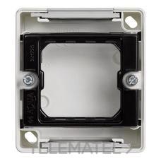 SIMON - CAJA SUPERF. 1X 44 SIN MARCO IP55 BL.