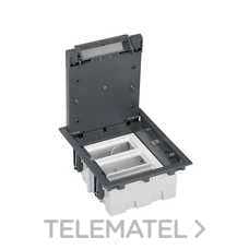 SIMON - CAJA EMP. PAV. S/CUBETA 500 3 MOD. GRIS