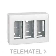SIMON - CAJA SUPERFICIE 500 3 MOD. BLANCO