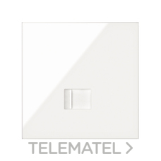 SIMON - KIT FRONT 100 1 E 1 TOMA RJ45 BLANCO