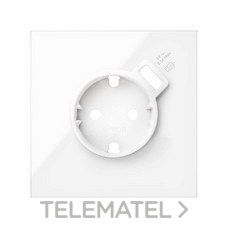 SIMON - KIT FRONT 100 1 E 1 SCHUKO + USB BLANCO
