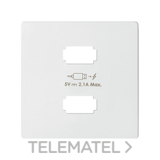 SIMON - TAPA 82 2XUSB 5VDC B.MATE