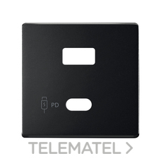 SIMON - TAPA 82 2XUSB A+C N. MATE
