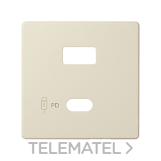 SIMON - TAPA 82 2XUSB A+C B.MARFIL