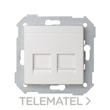 SIMON - PLACA 2XRJ AMP 82 B.MATE