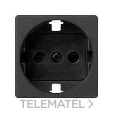 SIMON - TAPA BASE SCHUKO 27 PLAY GRAFITO