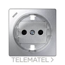 SIMON - TAPA BASE SCHUKO 73 LOFT ALUMINIO
