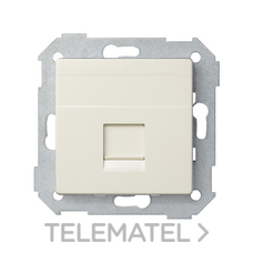 SIMON - PLACA 1XRJ AMP 82 B.MARFIL