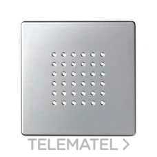 SIMON - TAPA ZUMBADOR 82 ALUMINIO MATE
