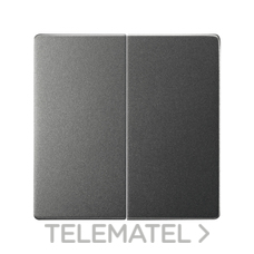 SIMON - TECLA DOBLE 82 TITANIO