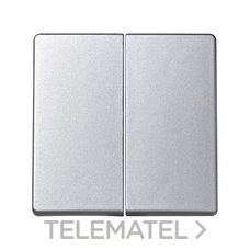 SIMON - TECLA DOBLE 73 LOFT ALUMINIO