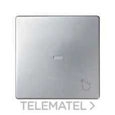 SIMON - TECLA VISOR+LUZ 82 ALUMINIO MATE